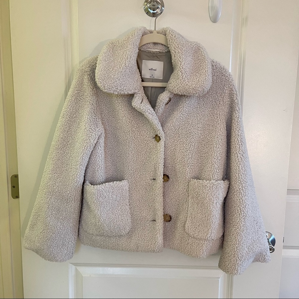 Aritzia Teddy Coat